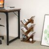 Tree Bookshelf 4-Tier Book Rack