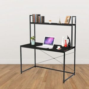 2 Tier Shelves office desk Modern Home