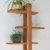 Home Gallery Natural Wood Wall Shelf Brown