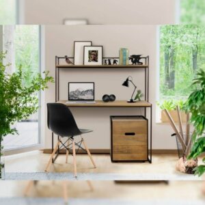 Beautiful Iron And Wood Desk