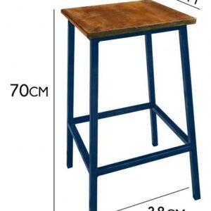 High Handless Iron Bench