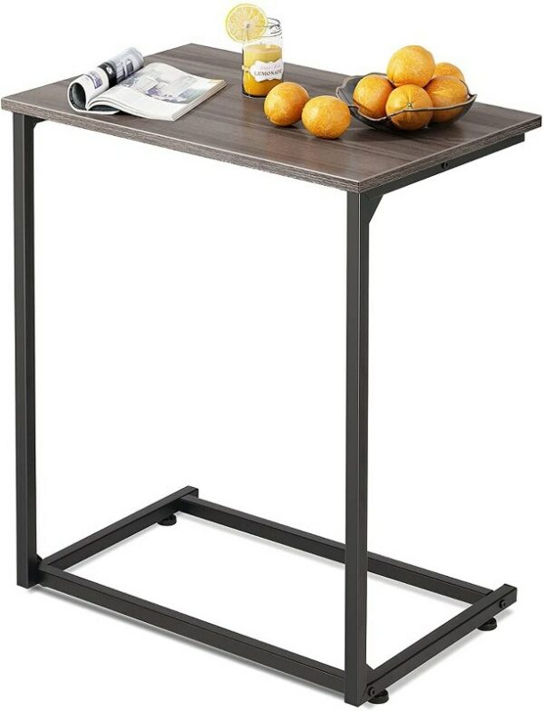 wide snack side table