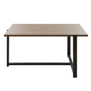 Metal Manufactured Wood Coffee Table 92x60