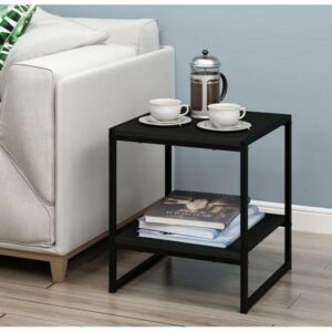 Tall End Table BLACK 45X40X40