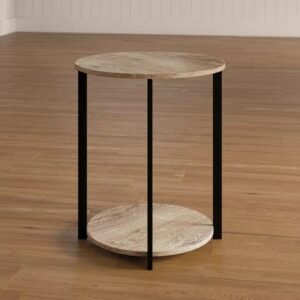 Tall AND Floor Shelf End Table 60x53x53