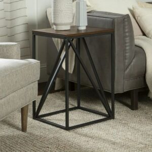 Tall Frame End Table 61X40X40