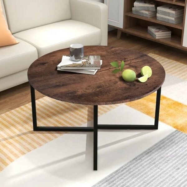 Coffee Table - BROWN 41.5X80X80