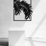 Palm Leaf Wood Wall Art 80x60