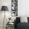 Decorative Bambo wall Sticker art 3 panels 40X125 cm