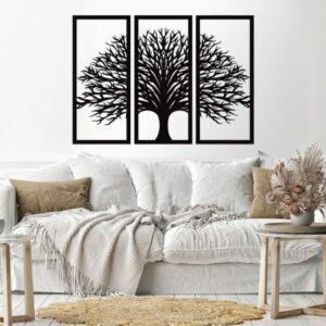 Decorative Winter Tree wall Sticker art 80X130 cm