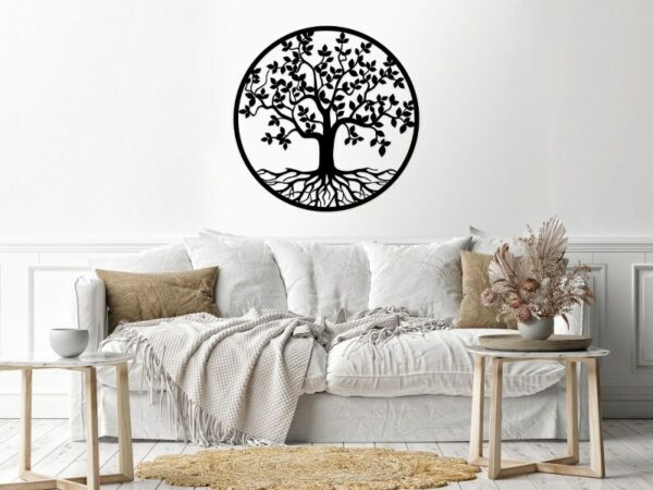 Decorative tree of life wall Sticker  art 80X80 cm