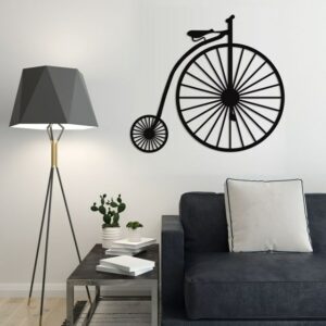 Decorative Classic Bike wall Sticker art 80X80 cm
