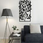 Decorative tree leaves wall Sticker art 55x80 cm