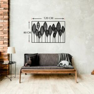 Leaves wall Sticker art 120x80
