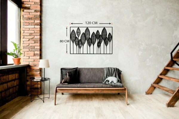 Leaves wall Sticker art 120x80