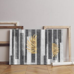 abstract geometry canvas quality art design Printed wall art