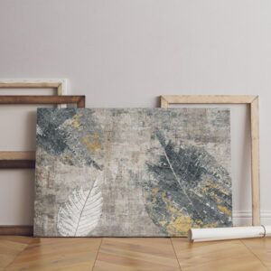 age leaves watercolor canvas vintage Printed wall art