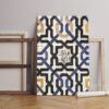 old moorish pattern canvas wall 14th century Printed  wall art