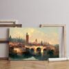 verona city landscape canvas verona painting Printed wall art