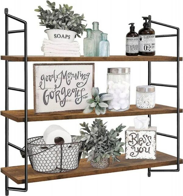 Multiple wall shelf