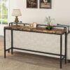 Entryway Console Table Skinny 80x30x105 cm