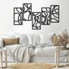 Geometric wall Sticker  60x150 Black