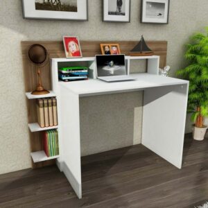 هوم جاليري مكتب 103x134x55 بني * أبيض