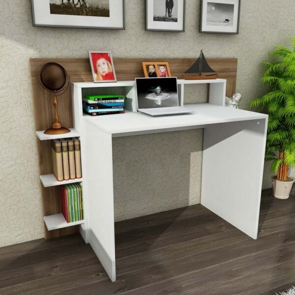هوم جاليري مكتب 103x134x55 بني * أبيض