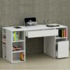 هوم جاليري مكتب 75x60x145 أبيض