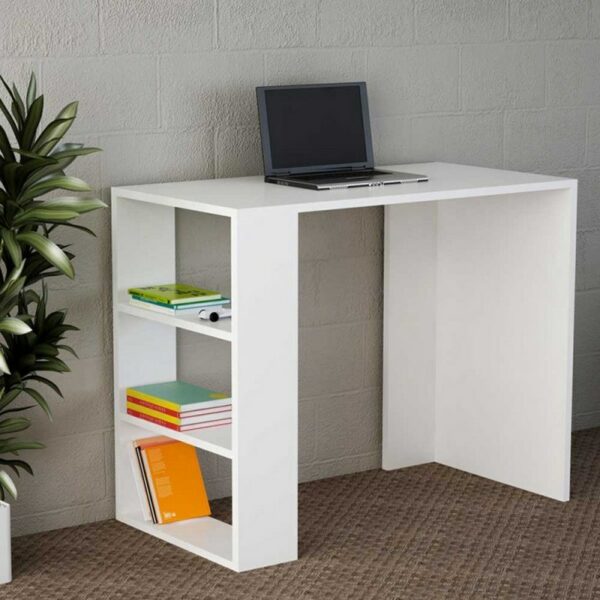 هوم جاليري مكتب 75x40x90 أبيض