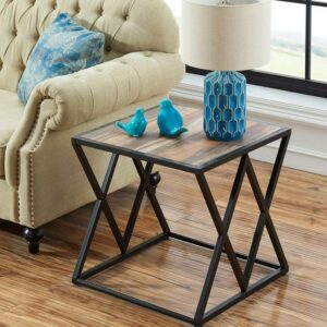 Side table 40x45x50 Black*brown