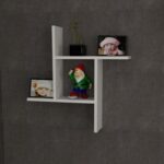 هوم جاليري رف حائط 65x65x15 أبيض