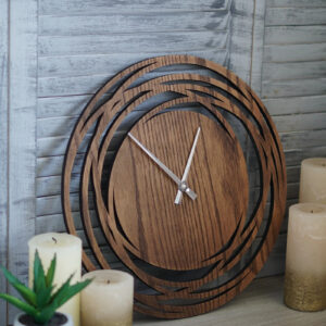 unique rustic wall clock