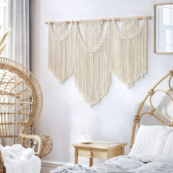 Beautiful Macrame Wall Hanging Large Boho Woven Handmade