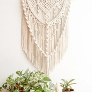 Beautiful Macrame Pattern wall hanging Handmade