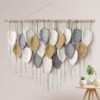 Amazing Macrame Decoration Feather Chic Woven Art Handmade