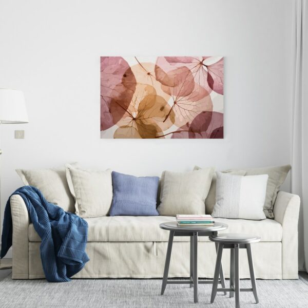 Autumn Leaves Transparent canvas Printed wall art