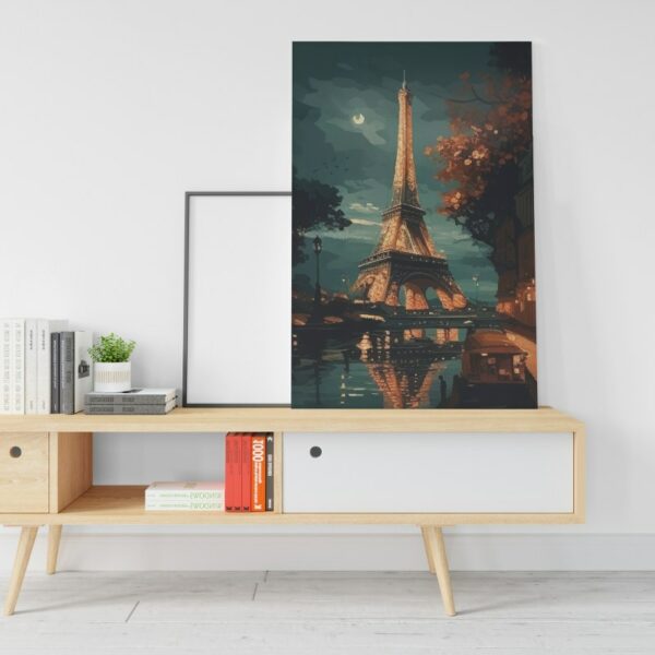 The Amazing Eiffel Tower canvas in Paris, France printed wall art