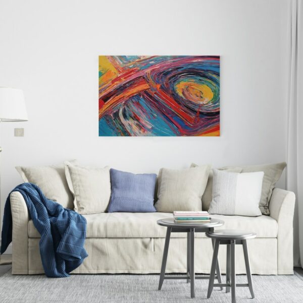 Formation of Desire canvas by Tara Hovanes Abstract Printed wall art