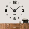 Beautiful Modern wall clock DIY Large
