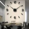 fashion Digital wall clock Large 3D