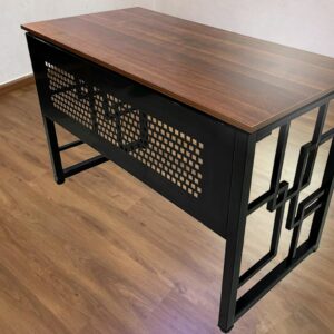 Great office desk Unique with metal sides