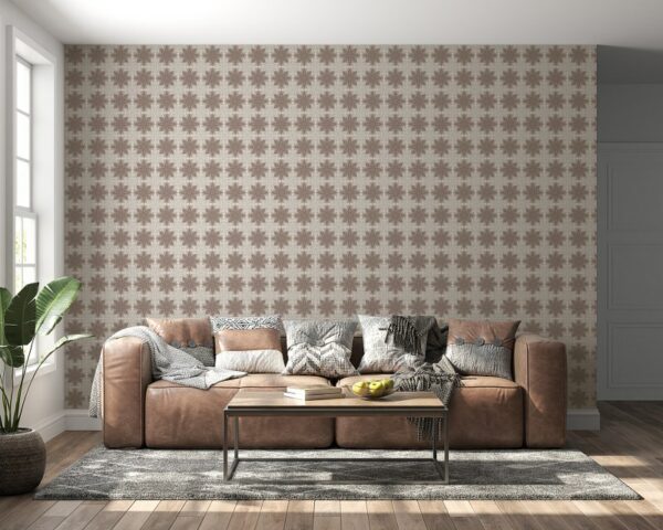 خلفية قماشية بنمط شكل تغطي مساحة تصل إلى 4.2 متر × 3 متر مع أداة لاصقة وتنعيم