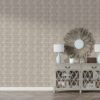 Decorative pattern Vector background   Fabric Wallpaper Covers an area ​​up to 4.2mX3m with adhesive  and smoothing tool