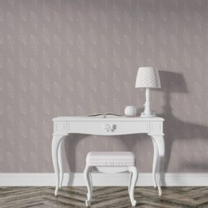 English Style Collection Fabric Wallpaper Covers an area ​​up to 4.2mX3m with adhesive  and smoothing tool