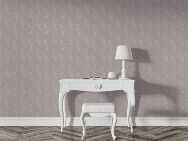 English Style Collection Fabric Wallpaper Covers an area ​​up to 4.2mX3m with adhesive  and smoothing tool