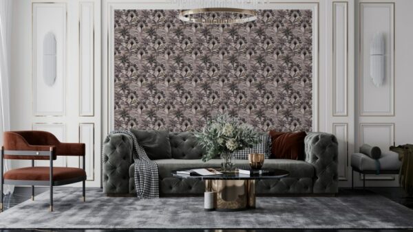 Wall Mural Photo Digital and textile pattern design  Fabric Wallpaper Covers an area ​​up to 4.2mX3m with adhesive  and smoothing tool