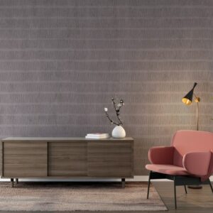 Vertical abstract Fabric Wallpaper Covers an area ​​up to 4.2mX3m with adhesive  and smoothing tool
