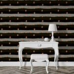 ورق حائط من القماش بنمط زهور أنيق بدون درزات، خلفية زهور مجردة، يغطي مساحة تصل إلى 4.2 متر × 3 متر مع أداة لاصقة وتنعيم