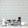 Pastel Pattern Background Vector Fabric Wallpaper Covers an area ​​up to 4.2mX3m with adhesive  and smoothing tool